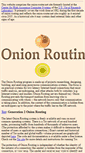 Mobile Screenshot of onion-router.net