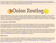 Tablet Screenshot of onion-router.net